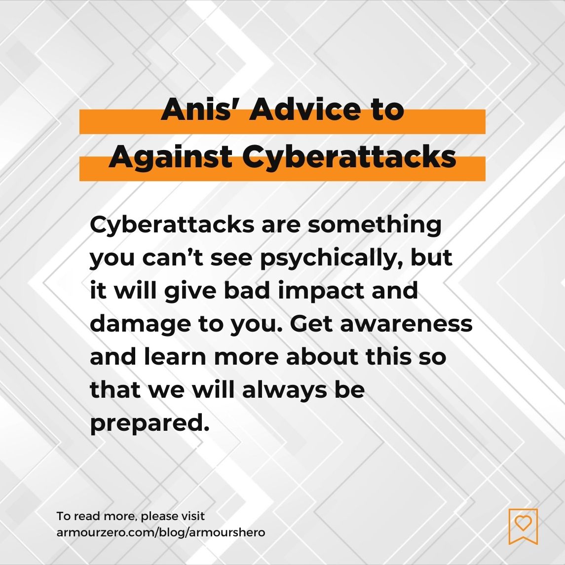Anis Sobari Advice ArmourZero Anis Sobari's Advice to against cyberattacks