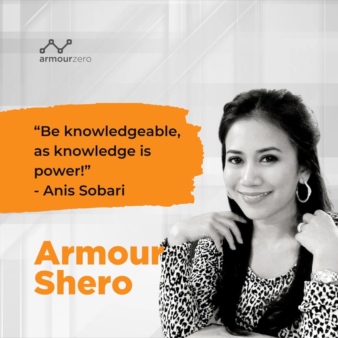 Anis Sobari's Quote _ ArmourZero Anis Sobari Quote