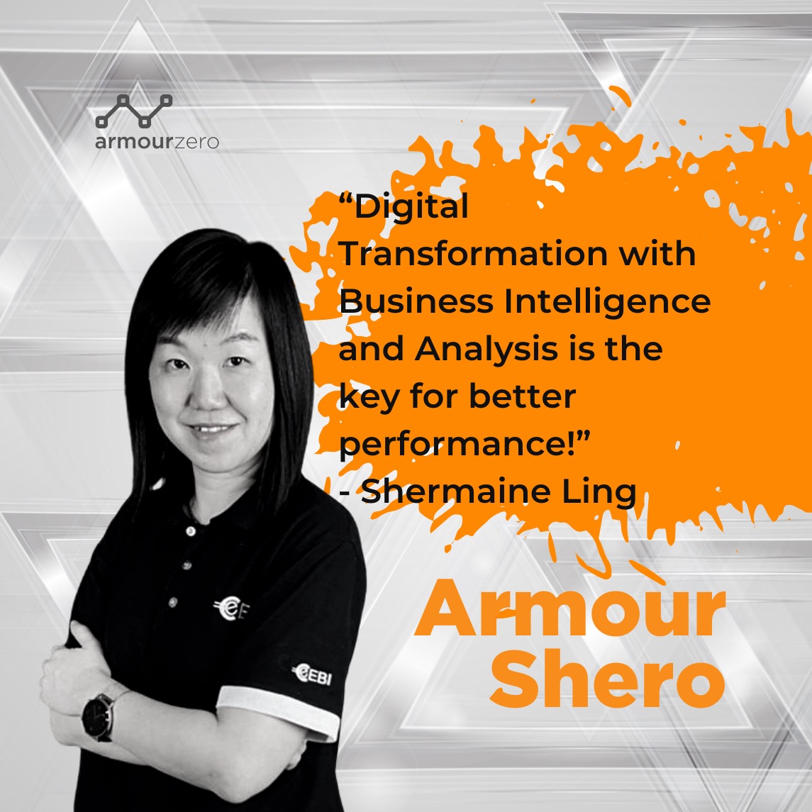 Shermaine Ling ArmourZero Shermaine Ling's Quote