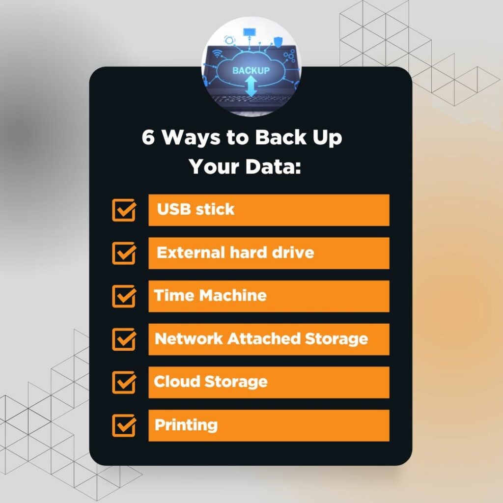 6 ways to back up your data