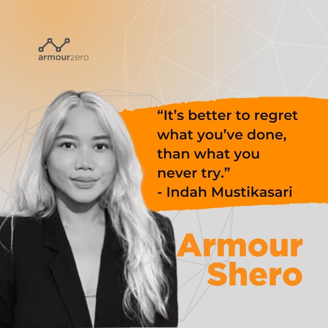 Indah Mustikasari Quotes for ArmourShero Blog Indah Mustikasari Zalora - ArmourZero