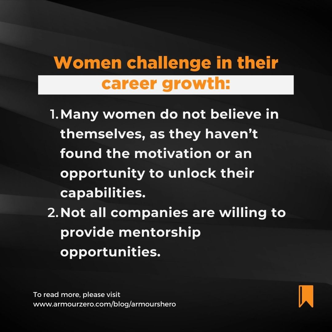 Women challenge in their career growth for ArmourShero Blog Indah Mustikasari Zalora - ArmourZero