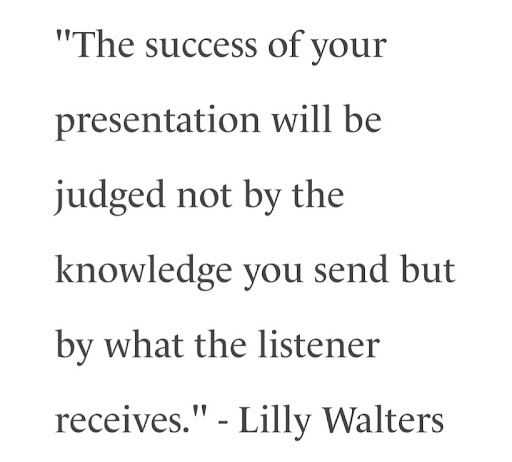 good presentation quote How to Deliver a Good Presentation