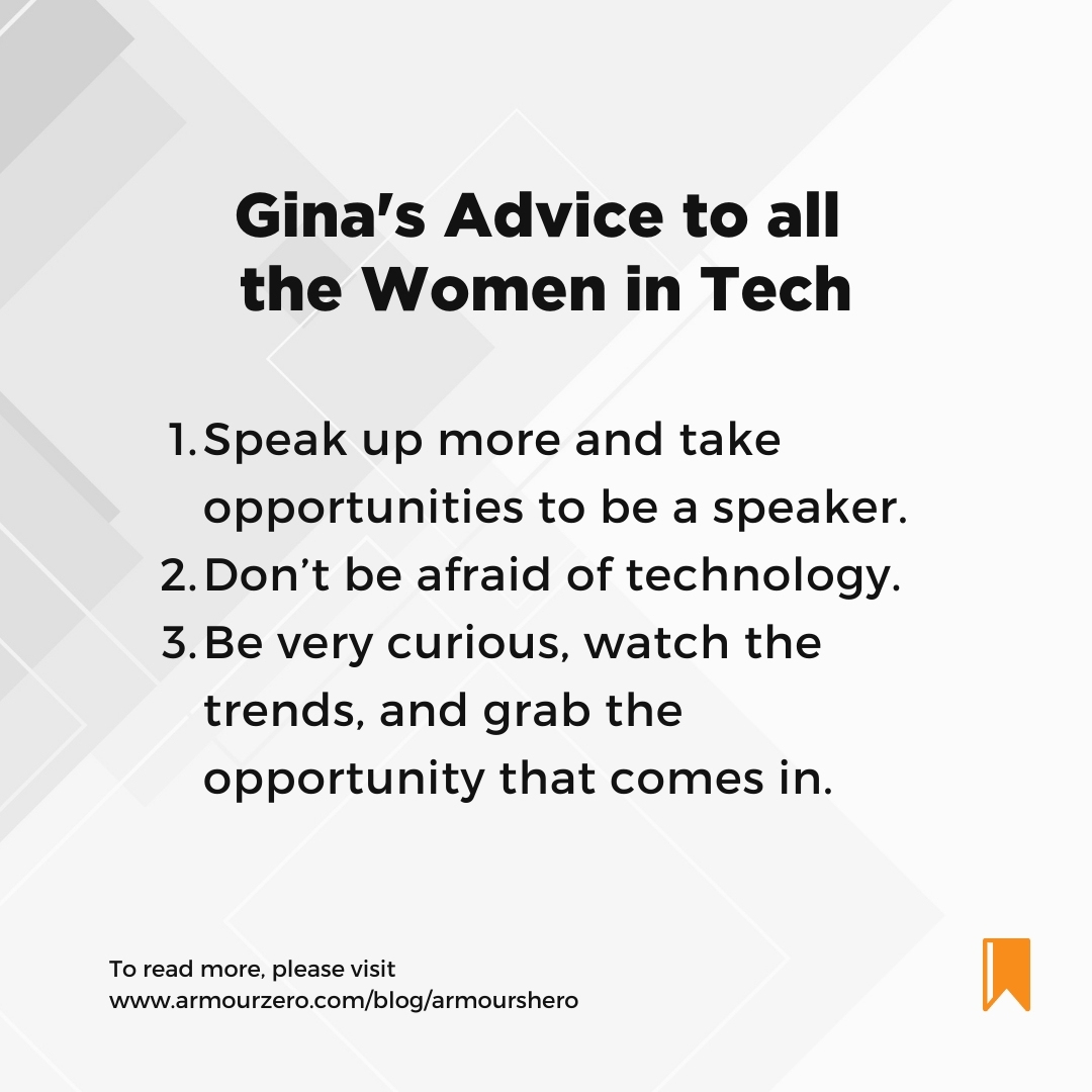 Gina Romero - advice for women in tech Gina Romero Connected Women Advices