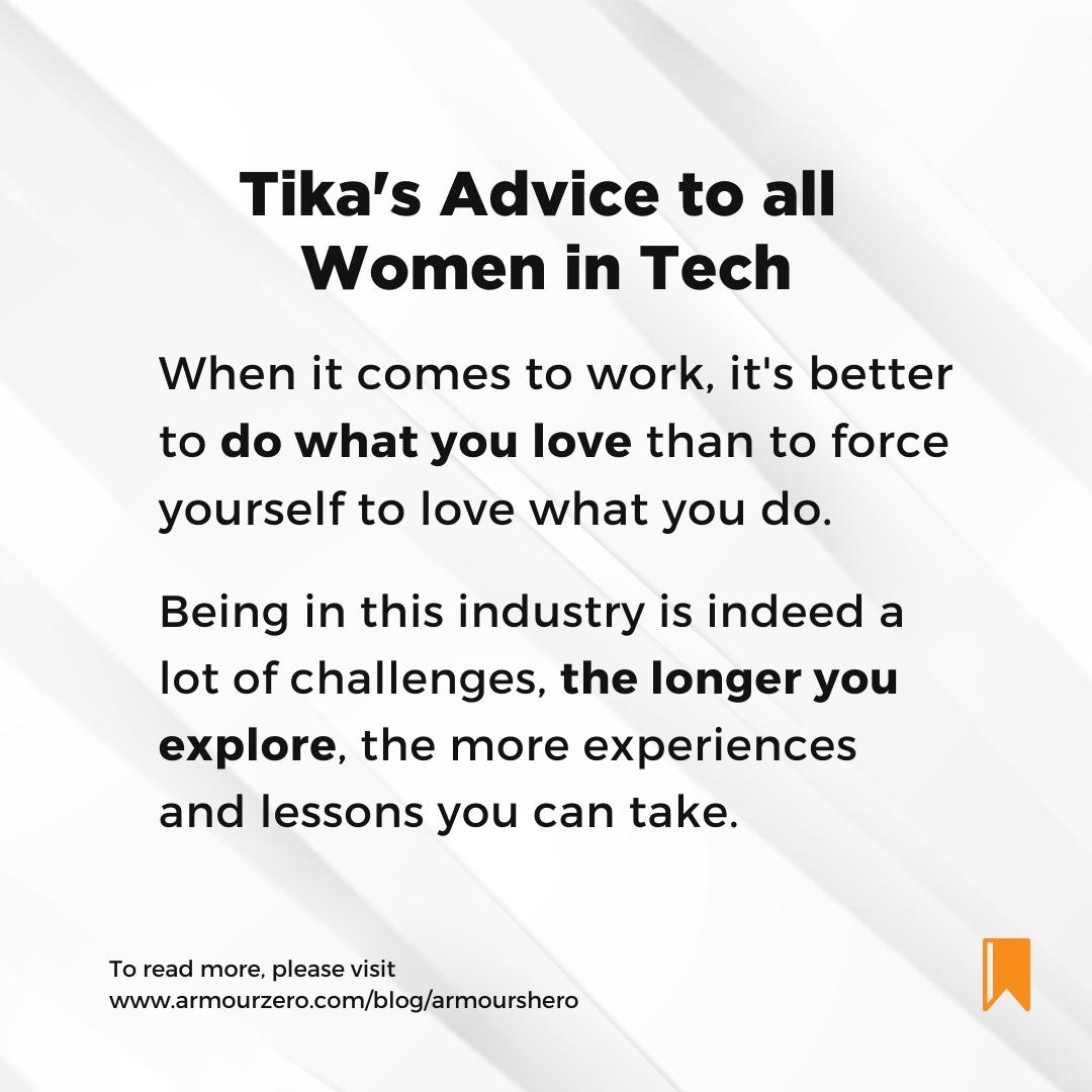 Frastika Geovani - advice for women in tech Frastika Geovani Ruangguru