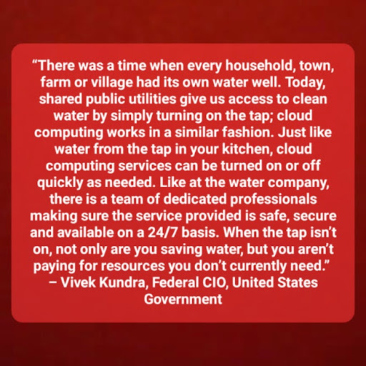 vivek kundra - federal CIO, U.S. Government
