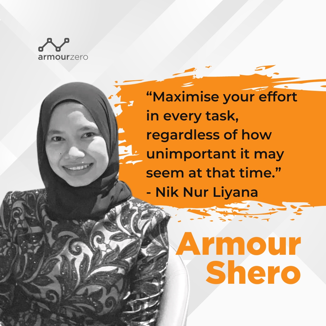 Nik NurLiyana - quote of life Nik Nur Liyana ArmourZero