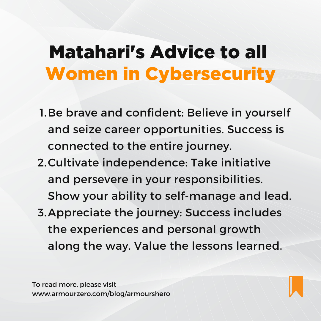 Matahari advice for women in tech Matahari Trifeny Musa Palinggi