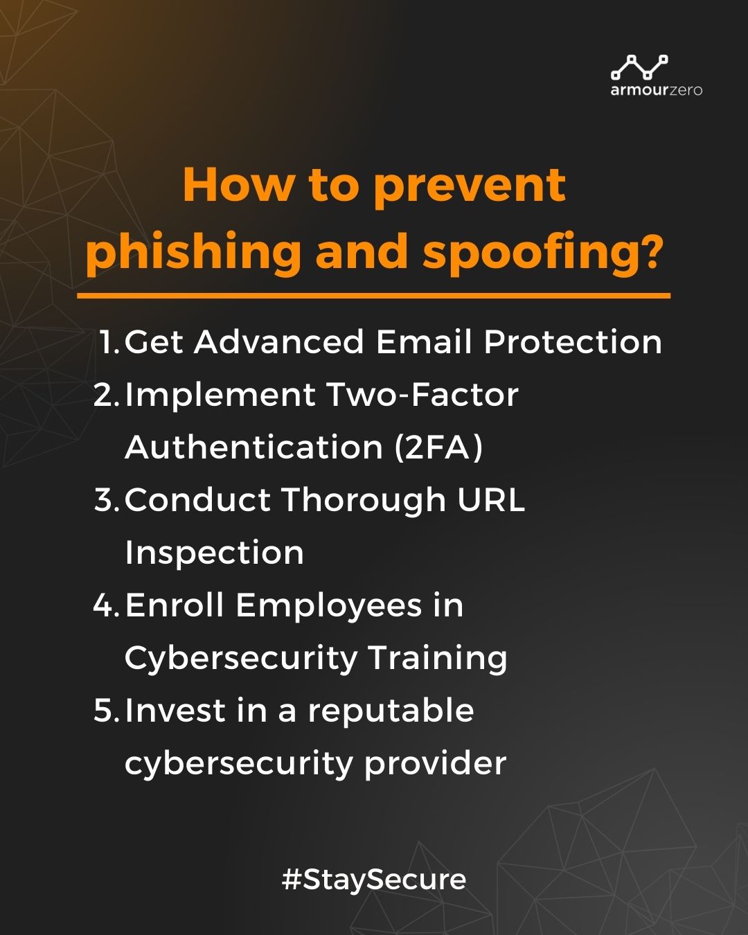 How to prevent phishing and spoofing How to prevent phishing and spoofing?