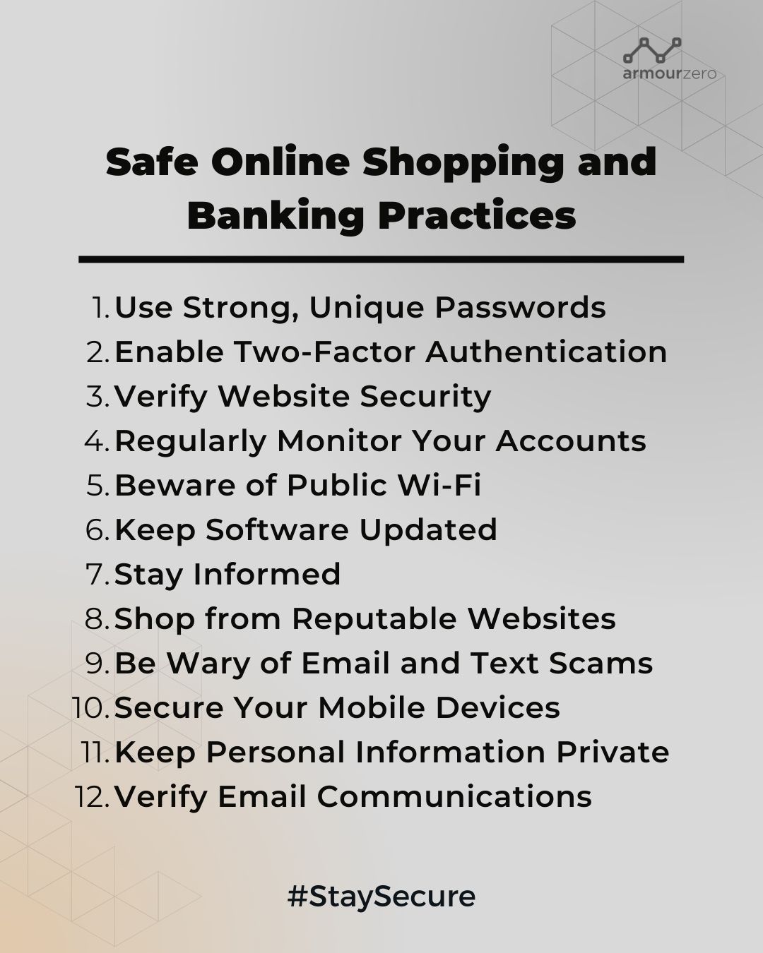 Safe Online Shopping and Banking Practices Safe Online Shopping and Banking Practices