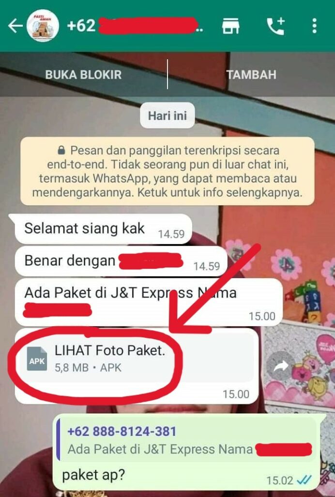 modus penipuan install apk