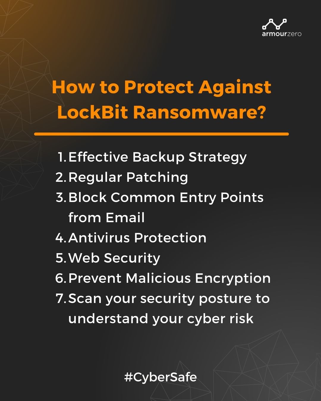 How to Protect Against LockBit Ransomware Tips on How to Protect Against LockBit Ransomware