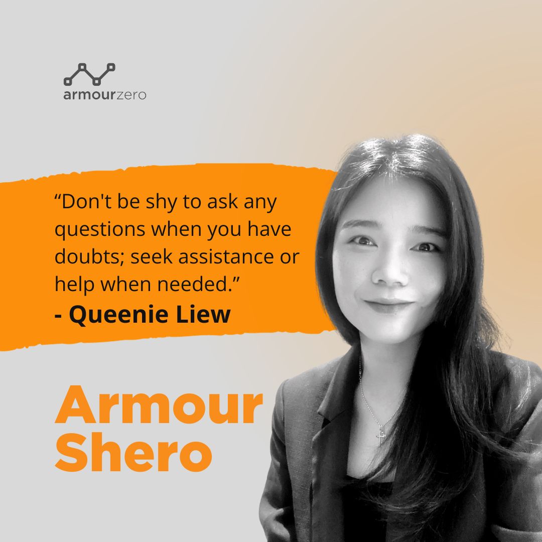Queenie's Quote ArmourShero Queenie Liew CSP Global