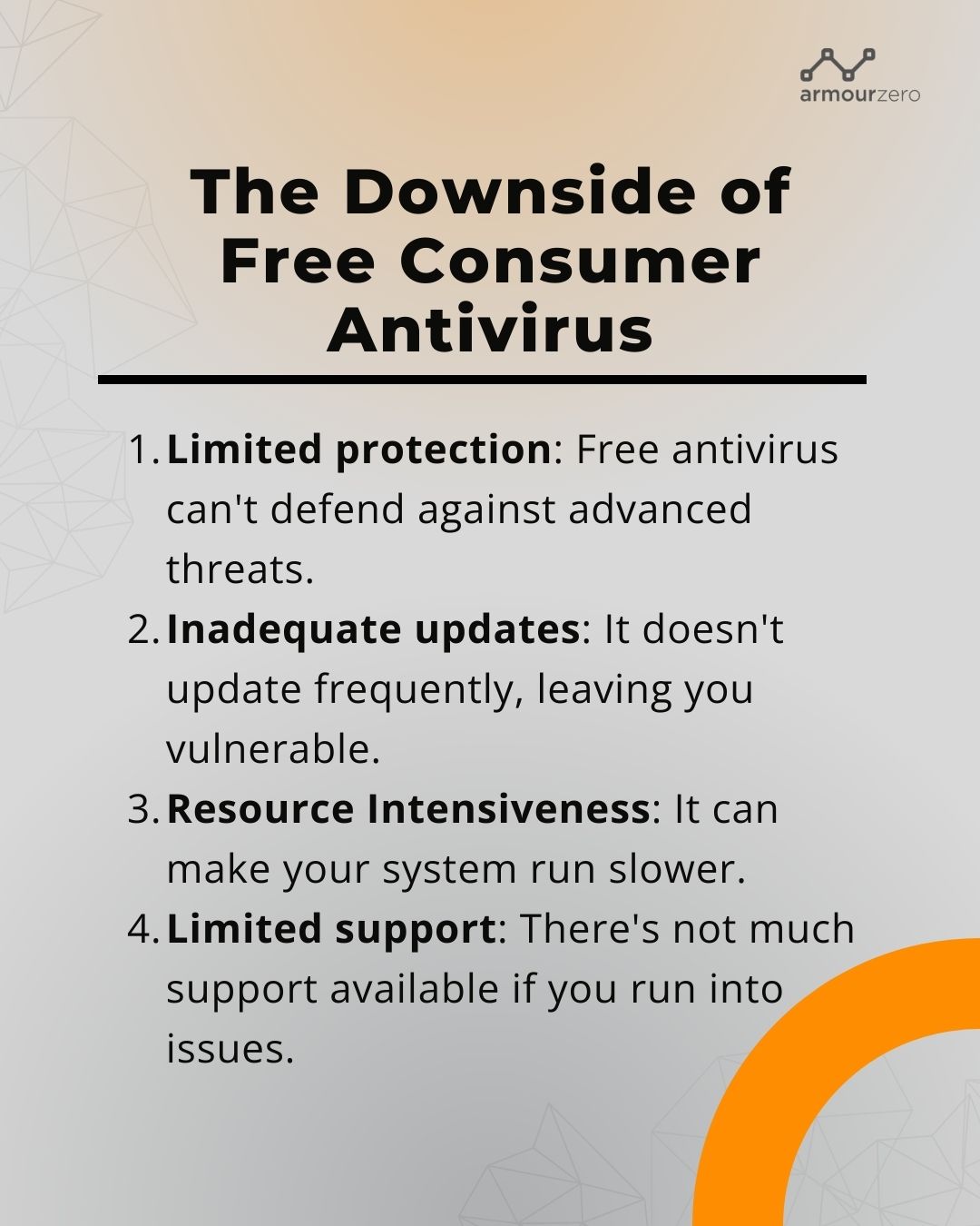 The Downside of Free Consumer Antivirus Cybersecurity for Small-to-medium sized SME business