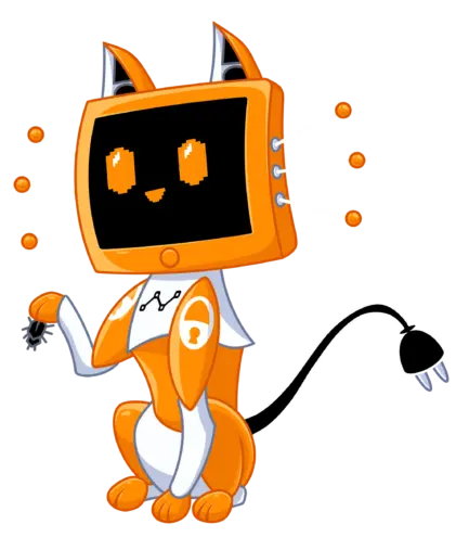 ArmourZero Mascot - CyberCat
